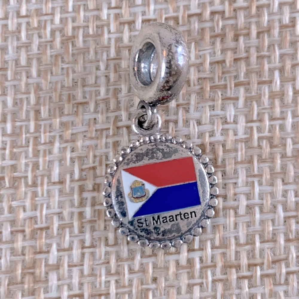 Pandora Exclusive Travel 925 St. Maarten Sterling Silver Charm